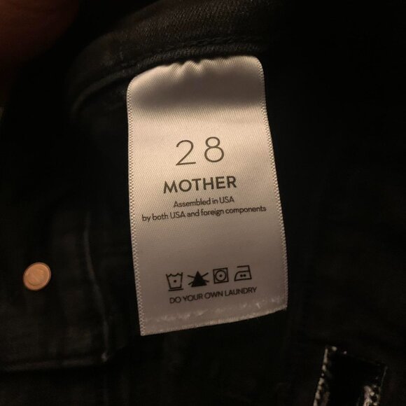 Mother The Wrapper Patch Springy Not Guilty Ankle Jean Women's 28 - Picture 5 of 7